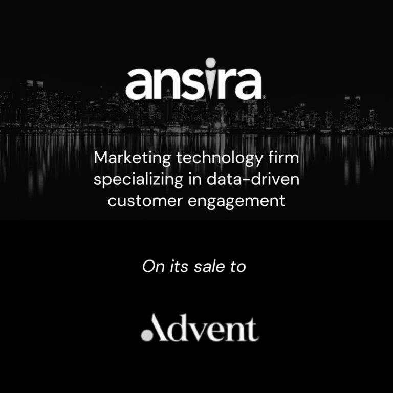 Ansira Sale to Advent