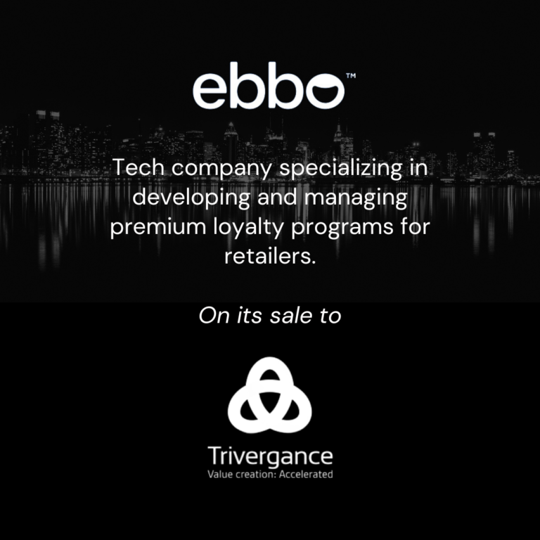 Ebbo sale to Trivergance