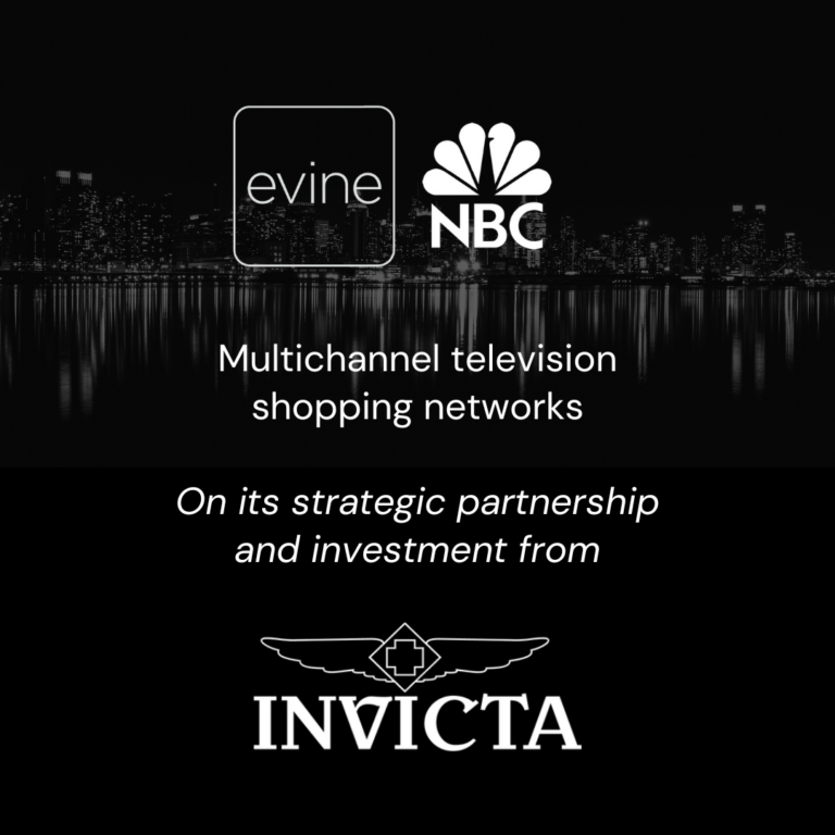Evine Shop NBC Investment from Invicta